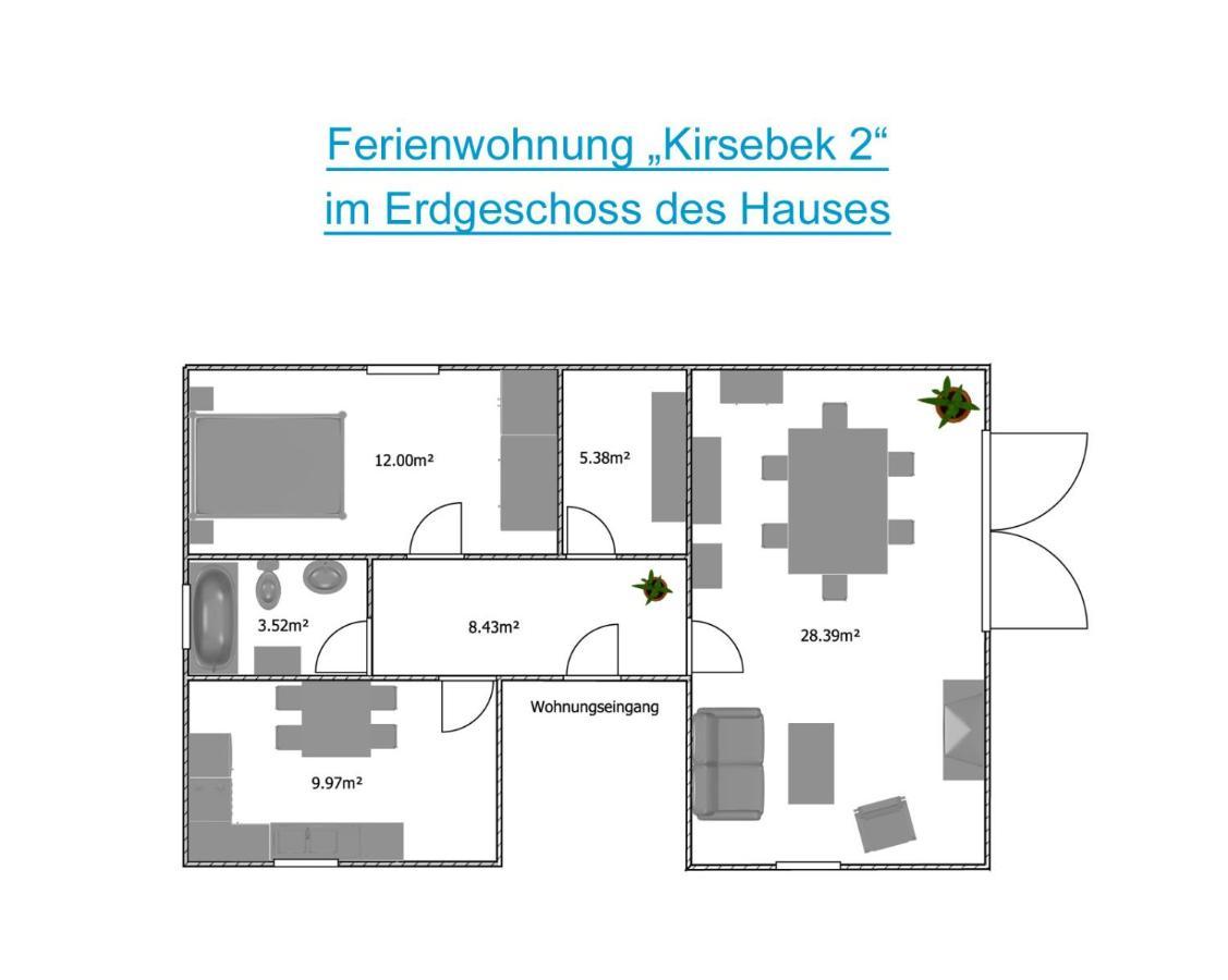 Apartments Kirsebek Kappeln Zewnętrze zdjęcie