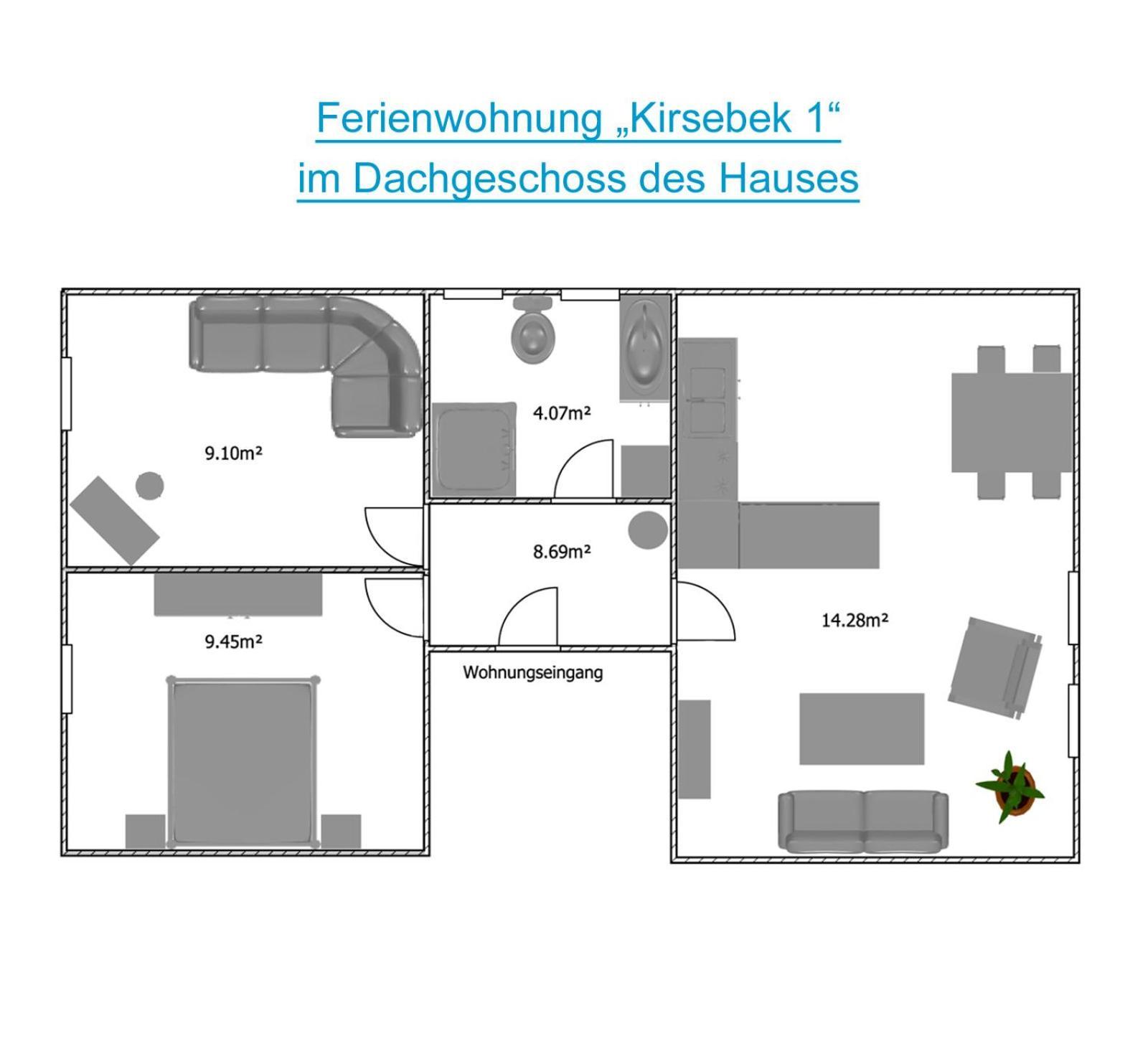 Apartments Kirsebek Kappeln Zewnętrze zdjęcie